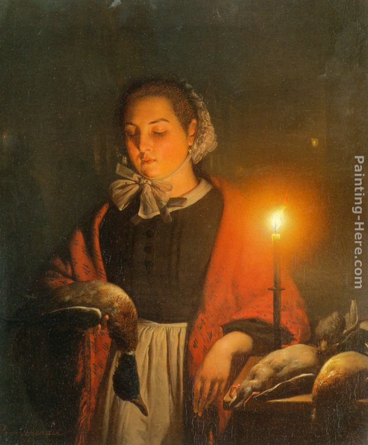 Petrus Van Schendel A Careful Eye